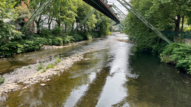 Renaturierung der Wupper in Wuppertal, Bereich Bayer Renaturierung der Wupper in Wuppertal, Bereich Bayer